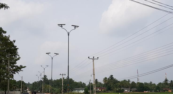 太陽能草坪燈能起到的作用